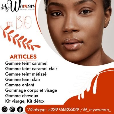 Produits naturels🌿🌿
__Soins pour tout type de peau
__Soins capillaires
_Formations
Bénin 🇧🇯: +22994523429
Mali🇲🇱: +22377507920
__Livraison partout 🌍✈