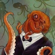 Tentacled beast with a penchant for suits and squirting ink. 🐙🐙🐙