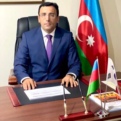 Embajador de Azerbaiyán 🇦🇿 en Argentina 🇦🇷, Chile 🇨🇱 y Paraguay 🇵🇾. Embajador designado ante Bolivia 🇧🇴 y Uruguay 🇺🇾.