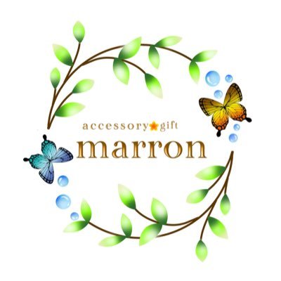 初めまして。アクセサリーショップ【marron】を運営しています。智沙(ちさ)と申します https://t.co/U3vodwEd1D URLからショップに飛んで頂けると嬉しいです。 オーダーメイドの依頼はbaseに貼ってあるメールアドレスまたはXのDMで受け付けてます！よろしくお願いします