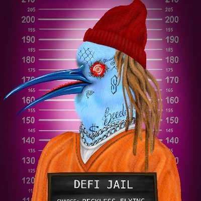 Jailbirds NFT series includes 8,888 unique artworks. Using AI compiling algorithms to generate characters built of combinations of over 300 hand-drawn traits.