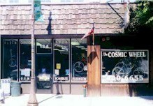 The Cosmic Wheel Bicycle Shop a full sales and service shop