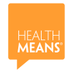 HealthMeans (@healthmeans) Twitter profile photo
