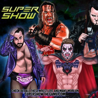 The Supershow is the #1 Wrestling Card Game on BGG in the World and its available now at https://t.co/jjWqpsOEzp. Let’s Roll! https://t.co/X9hKZ1BCIL