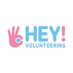 HEY! Volunteering (@heyvolunteering) Twitter profile photo HEY! Volunteering (@heyvolunteering) Twitter profile photo