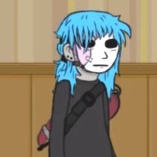 sallyfaceowo's profile picture. larry made me do this.                                  (fall for you)