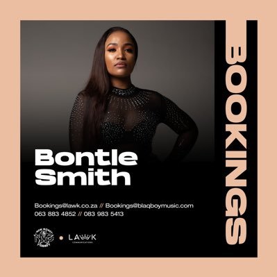 Vocalist/performing artist - bookings: smithbontle@gmail.com
