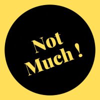 Notmuch (@notmuch_____) 's Twitter Profile