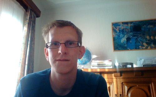 ChristofClaes's profile picture. Er is maar één moment dat je op tijd kunt komen.