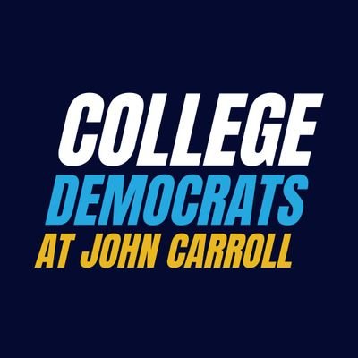 The official Twitter account for the College Democrats at John Carroll University 
Insta Account - collegedemsjcu. 
Recognized Dec. 9th 2020