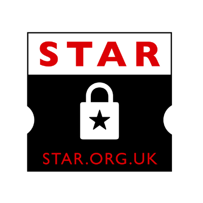 Secure Tickets from Authorised Retailers. The self-regulatory body for the UK ticketing industry. If you're buying tickets - look for the STAR.