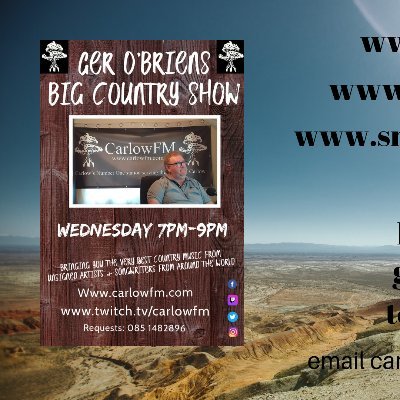 GER OBRIEN HERE AND WELCOME TO OUR NEW SHOW PAGE WE'RE WE ARE LOOKING FOR INDEPENDENT COUNTRY MUSIC SINGER SONGWRITERS TO PLAY ON OUR RADIO SHOW .