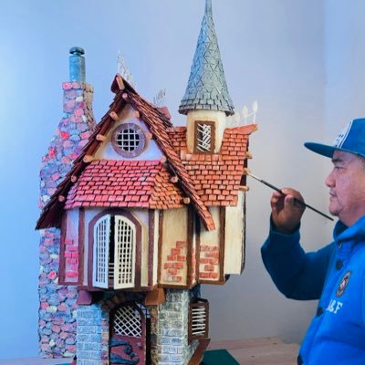 artisticdad's profile picture. I’m a cardboard artist enthusiast that creates mostly fairy houses and other related cool stuff.