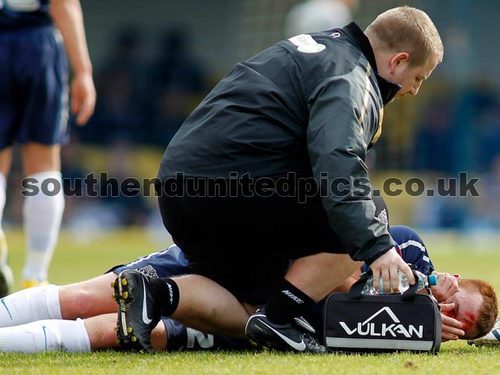 former football leg rubber. now working with private patients around southend