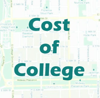 I write about the costs of college - financial, academic and more