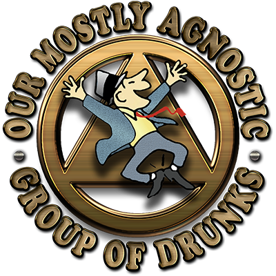 Our Mostly Agnostic Group Of Drunks is a secular AA meeting in Orlando, Florida. In-Person: TUE & SAT - 7 PM ET Zoom: MON, WED, FRI - 7 PM ET/4 PM PT