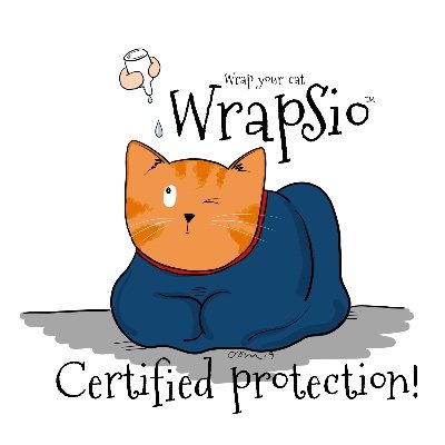 Concerned for cats, I created a magical swaddling blanket for them! Your cat is calm, and you are safe when giving them medications and treatments. 😻