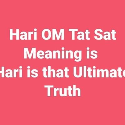 I' M Vivek Chari (Vk), I Welcome all of You to My Twitter blog - Hari OM Tat Sat (Hari is that Truth)