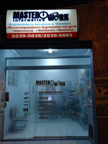 MasterWork2's profile picture. Master Work Informática , empresa especializada em conserto e manutenção Pc´s, Notebook´s,Netbook´s, Monitores, Impressoras, Redes, Conserto de Placas Mãe.....