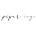 piper + ivy (@shoppiperandivy) Twitter profile photo piper + ivy (@shoppiperandivy) Twitter profile photo