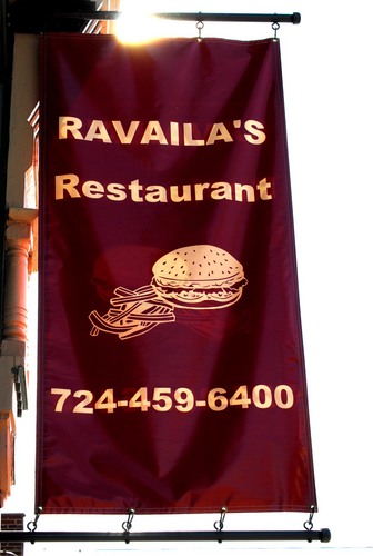 Ravaila's Resturaunt is on Market Street near the diamond in Blairsville, Pa. Open Mon.-Sat. 11am - 9pm. Come in for a delicious casual dining experience.