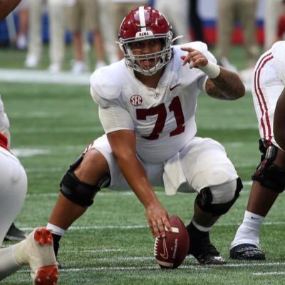 Offensive Lineman at the University of Alabama 🐘