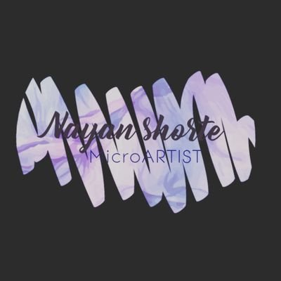 NayanMicroart's profile picture. I m a sculptor 
I learned how to sculpt by myself