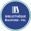 BU de l'Université Paris Dauphine – PSL
