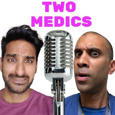 Two (often more) medics podcast. We talk about working in healthcare. @SCRBS_uk promo twomedics10 for 10%off. Mailing list https://t.co/J2mnFfHStd