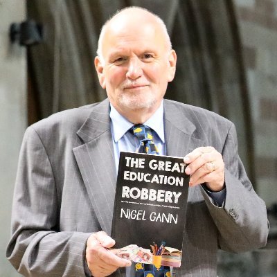 Nigel Gann BEd, MPhil, FRSA of Hamdon Education provides advice, support, coaching & development to school leaders. Author of “The Great Education Robbery” 2021