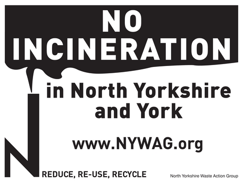 noincinerator1's profile picture. This is the official twitter page for the protest against the proposal of an Incinerator being built at Allerton Quarry in North Yorkshire led by NYWAG.