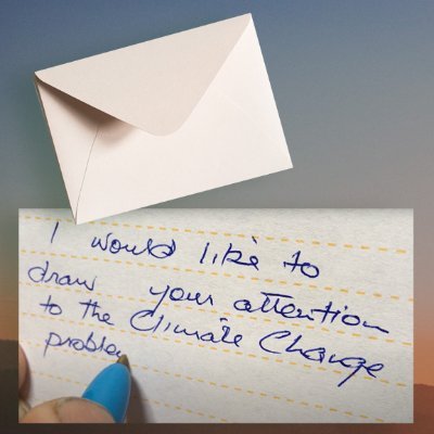 Write a letter to parliament expressing your own concerns, thoughts and feelings on the need for the government to urgently tackle climate change.