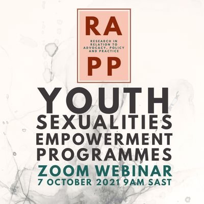 Critical Studies in Sexualities and Reproduction research programme at Rhodes University