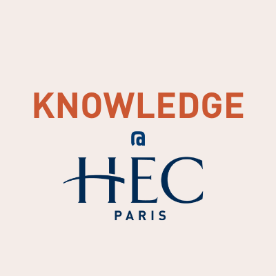 Impactful research and insights for today's leaders, from the faculty of @HECParis and @HECParisSnO and from our PhD students of @HECParisPhD. Follow #HECprof.