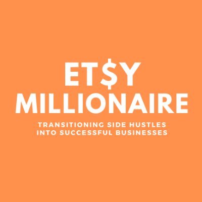 EtsyMillionaire's profile picture. Owner of 3rd Nationally Ranked Etsy Clothing Store ⭐️ $4,500,000 Revenue in 2021 💰 Helping Entrepreneurs Transition From Side Gig to a Successful Business