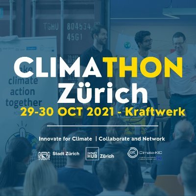 climathonzurich's profile picture. We need you & your creativity to reach Zurich's Climate Goals!

Join us to contribute to finding innovative & local solutions for the global climate emergency.