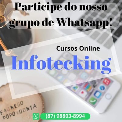 Perfil de cursos online 👨‍🎓👩‍🎓
Participe de do nosso grupo no Facebook:
👇🏻👇🏻👇🏻👇🏻👇🏻