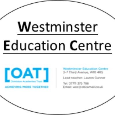 ‘Westminster Education Centre‘ Interventions for students who need support to overcome barriers to learning; in order to be successful in a mainstream school