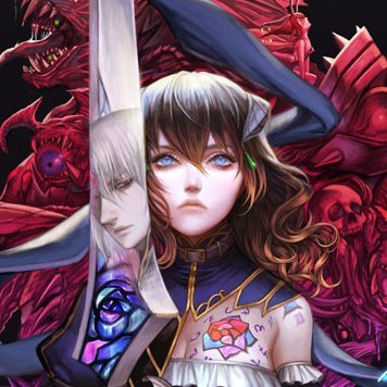 The official Bloodstained: Ritual of the Night Twitter account. 

ESRB Rating: TEEN with Blood, Partial Nudity, Violence