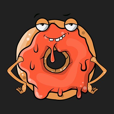 In the heart of the crypto universe, you can find 10,001 weird but cute donuts eating cryptocurrency on the ETH blockchain. #nft
#nftart