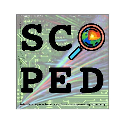 SEIS_SCOPED's profile picture. SCOPED: Seismic COmputational Platform for Empowering Discovery
An NSF Cyberinfrastructure for Sustained Scientific Innovation Frameworks Project