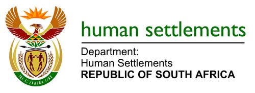 Department of Human Settlements SA official Twitter page...