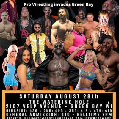 RPW is a wrestling promotion based out of Wisconsin that uses wrestlers from all over the United States!
