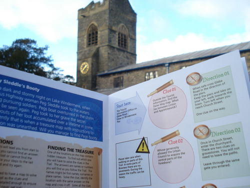 TTrailsCumbria's profile picture. Creating fun self-guided walks. Follow directions, solve clues, solve mystery, find the treasure, enter prize draw. Enjoy a fascinating healthy walk.  £5.99