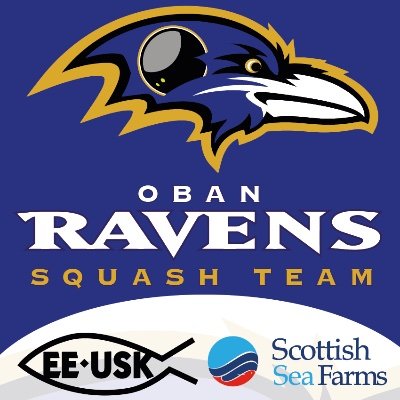 Ladies squash team based in Oban on the West Coast of Scotland