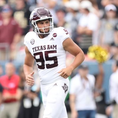 Texas A&M Football #95 Prokick Australia Athlete 🏈 #Aggies #GigEm