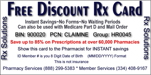 Pharmasave_Rx's profile picture. You can save money by using our free Rx discount card, or you can make money by becoming a representative. NEVER anything to sell, our card is ALWAYS free.