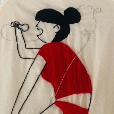 Music by women for the spirit and the soul. Curated by music journalist @dianecoetzer. Embroidery ©️Emmylou Harper Savage