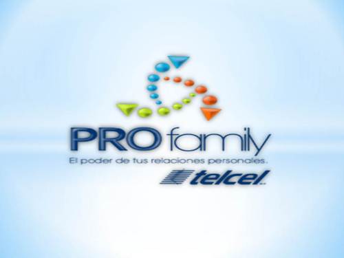 Profamily Telcel es una empresa joven, fiel a las normas fijadas en sus Principios, Valores y Filosofia.