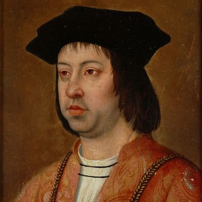 Rey de Aragón, de Sicilia, de Nápoles, de Cerdeña y de Navarra, conde de Barcelona y Rey consorte de Castilla.

Esposo de Doña Isabel I de Castilla desde 1469